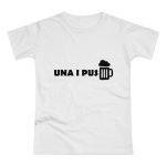 Camiseta mujer punto liso - Blanco - Una i pus