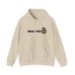 Sudadera con capucha - Arena - Camiseta «Una i pus» cervessa