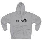 Sudadera con capucha cerrada - Gris jaspeado claro - Una i pus