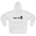 Sudadera con capucha cerrada - Blanco - Una i pus