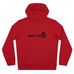 Sudadera con capucha King - Rojo - Una i pus