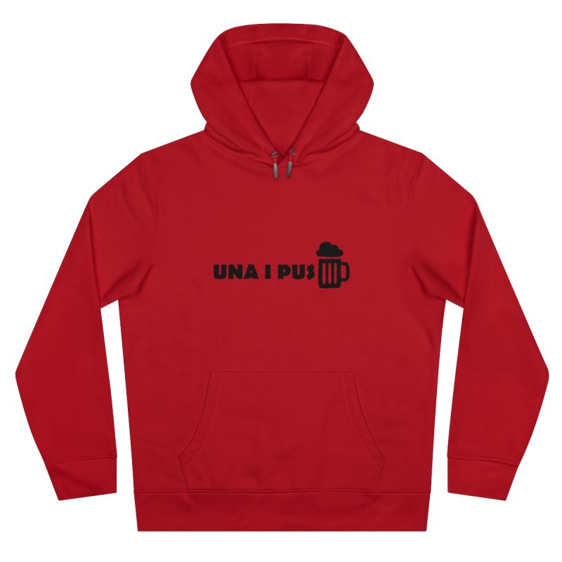 Sudadera con capucha King - Rojo - Una i pus