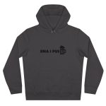 Sudadera con capucha King - Gris asfalto - Una i pus