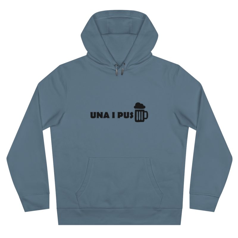 Sudadera con capucha King - Azul nordico - Una i pus