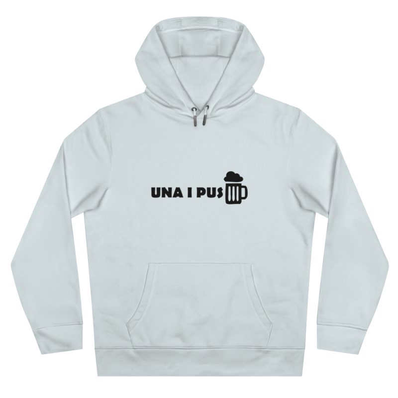 Sudadera con capucha King - Azul cielo puro - Una i pus