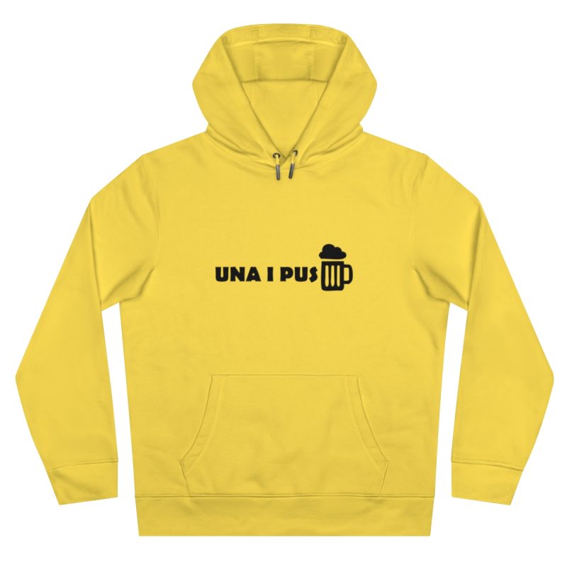 Sudadera con capucha King - Amarillo chispa - Una i pus