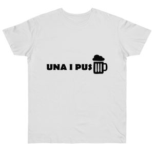 Camiseta punto liso - Blanco - Una i pus