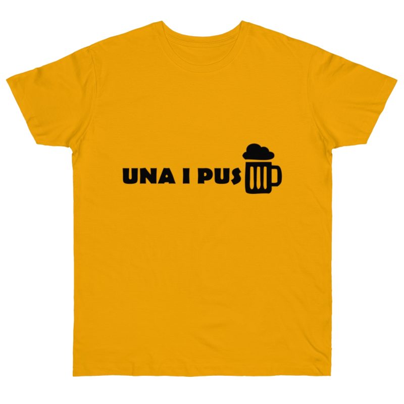 Camiseta punto liso - Albaricoque - Una i pus
