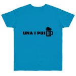 Camiseta punto liso - Azul atolon - Una i pus