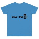 Camiseta punto liso - Azul celeste - Una i pus