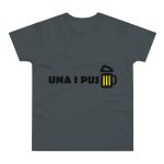 Camiseta hombre punto liso - Gris oscuro - Camiseta «Una i pus» cervessa Camiseta hombre punto liso - Gris oscuro - Camiseta «Una i pus» cervessa
