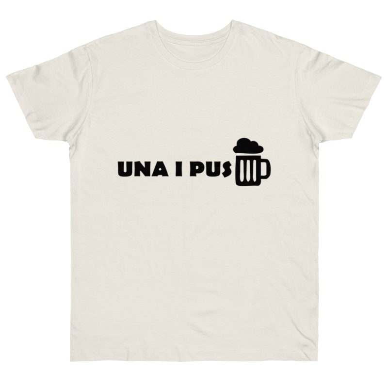 Camiseta punto liso - Natural - Una i pus