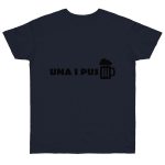 Camiseta punto liso - Azul marino - Una i pus