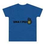 Camiseta hombre punto liso - Azul royal intenso - Camiseta «Una i pus» cervessa Camiseta hombre punto liso - Azul royal intenso - Camiseta «Una i pus» cervessa
