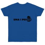 Camiseta punto liso - Azul royal intenso - Una i pus
