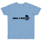 Camiseta punto liso - Azul cielo - Una i pus