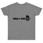 Camiseta punto liso - Gris deportivo jaspeado - Una i pus