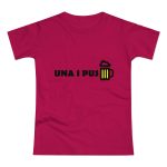 Camiseta mujer punto liso - Sorbete - Camiseta «Una i pus» cervessa