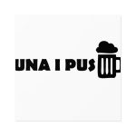 Pegatinas laminadas cuadradas - Una i pus