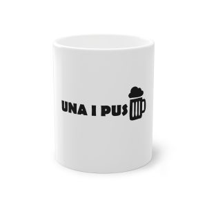 Taza estandar 325 ml - Blanco - Una i pus