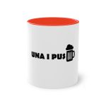 Taza bicolor - Rojo - Una i pus Taza bicolor - Rojo - Una i pus