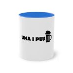 Taza bicolor - Azul Cambridge - Una i pus Taza bicolor - Azul Cambridge - Una i pus