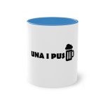 Taza bicolor - Azul claro - Una i pus Taza bicolor - Azul claro - Una i pus