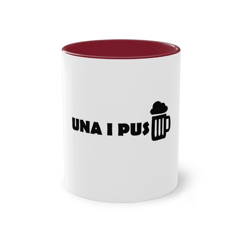 Taza bicolor - Granate - Una i pus