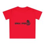Camiseta de bebe - Rojo - Una i pus Camiseta de bebe - Rojo - Una i pus