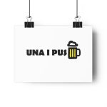 Lamina Giclee - Camiseta «Una i pus» cervessa