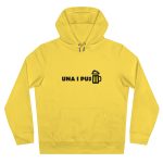 Sudadera con capucha King - Amarillo chispa - Camiseta «Una i pus» cervessa Sudadera con capucha King - Amarillo chispa - Camiseta «Una i pus» cervessa