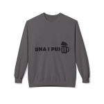 Sudadera Softstyle cuello redondo - Gris marengo - Una i pus Sudadera Softstyle cuello redondo - Gris marengo - Una i pus