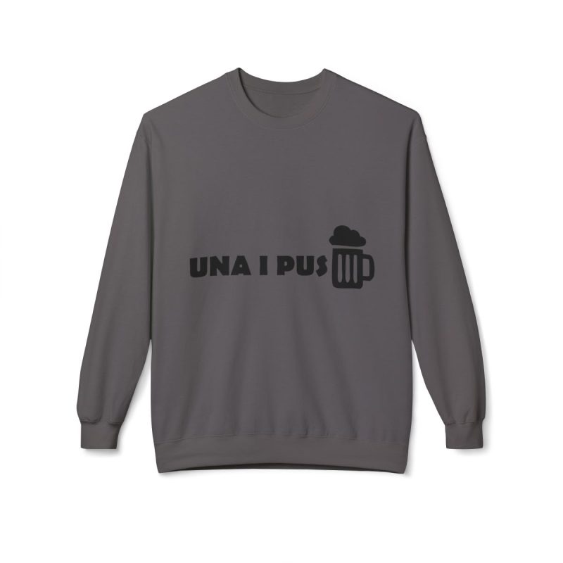 Sudadera Softstyle cuello redondo - Gris marengo - Una i pus Sudadera Softstyle cuello redondo - Gris marengo - Una i pus