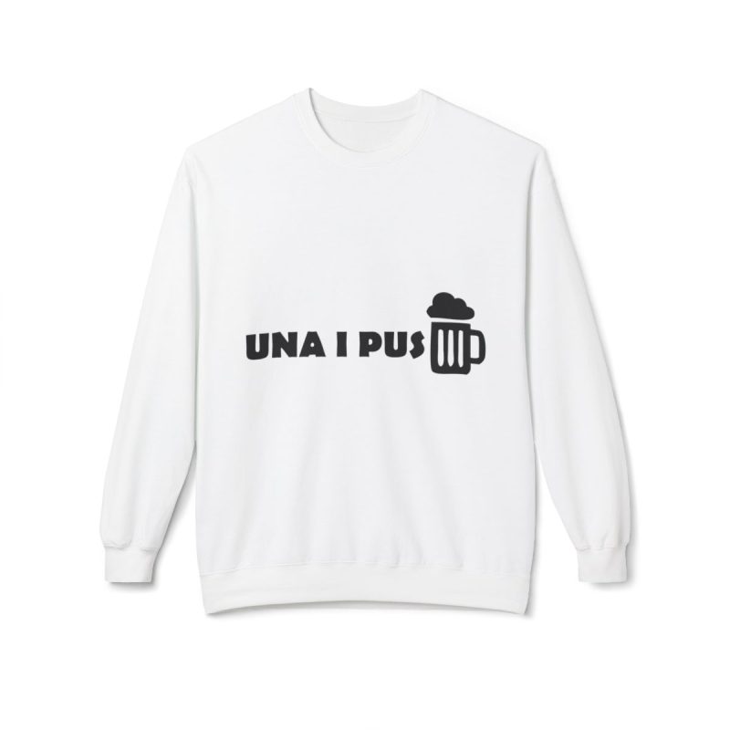 Sudadera Softstyle cuello redondo - Blanco - Una i pus