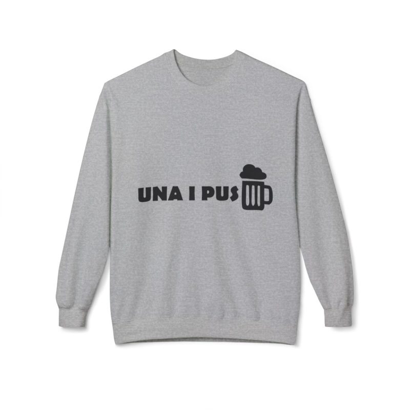 Sudadera Softstyle cuello redondo - Gris deportivo - Una i pus