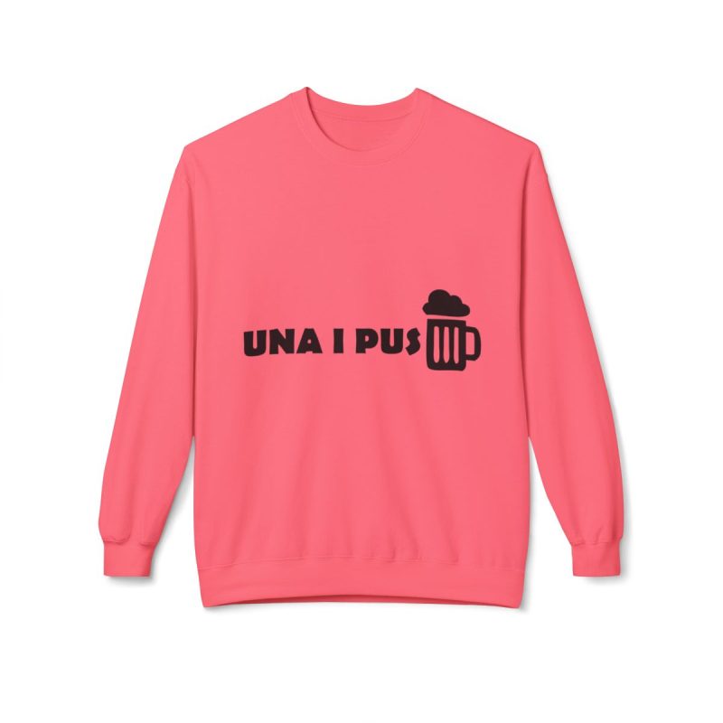 Sudadera Softstyle cuello redondo - Rosa limonada - Una i pus