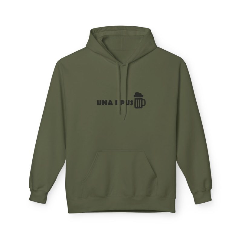 Sudadera Softstyle con capucha - Verde militar - Una i pus