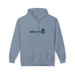 Sudadera Softstyle con capucha - Azul piedra - Una i pus Sudadera Softstyle con capucha - Azul piedra - Una i pus