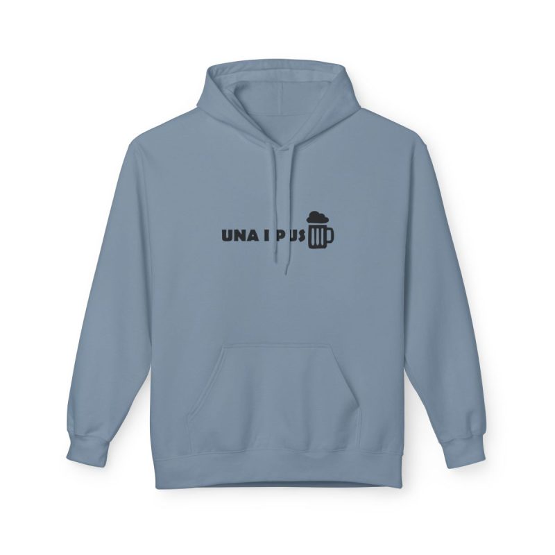 Sudadera Softstyle con capucha - Azul piedra - Una i pus