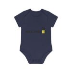 Body bebe manga corta organico - Azul marino nautico - Camiseta «Una i pus» cervessa Body bebe manga corta organico - Azul marino nautico - Camiseta «Una i pus» cervessa