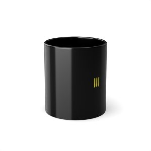 Taza negra 325 ml - Negro - Camiseta «Una i pus» cervessa
