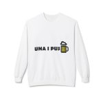 Sudadera Softstyle cuello redondo - Blanco - Camiseta «Una i pus» cervessa