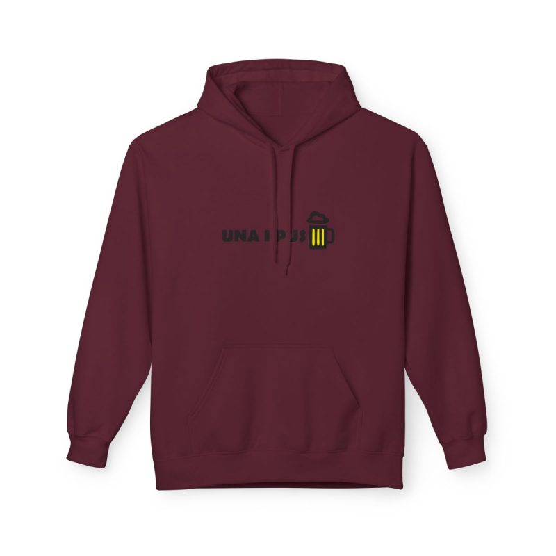 Sudadera Softstyle con capucha - Granate - Camiseta «Una i pus» cervessa