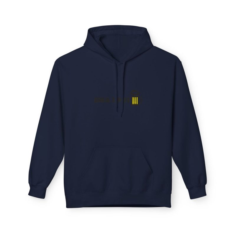 Sudadera Softstyle con capucha - Azul marino - Camiseta «Una i pus» cervessa