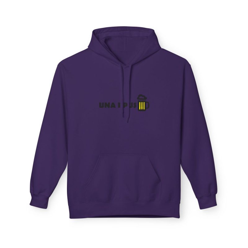 Sudadera Softstyle con capucha - Morado - Camiseta «Una i pus» cervessa