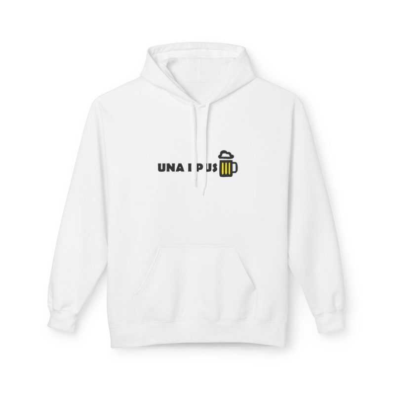 Sudadera Softstyle con capucha - Blanco - Camiseta «Una i pus» cervessa