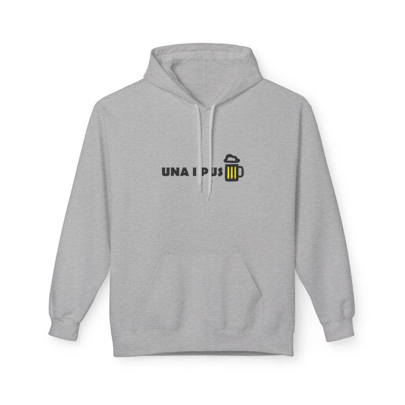 Sudadera Softstyle con capucha - Gris deportivo - Camiseta «Una i pus» cervessa