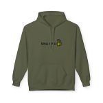 Sudadera Softstyle con capucha - Verde militar - Camiseta «Una i pus» cervessa