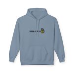 Sudadera Softstyle con capucha - Azul piedra - Camiseta «Una i pus» cervessa