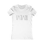 Camiseta mujer Favorite - Blanco - Camiseta «Vatuadell estirat» Camiseta mujer Favorite - Blanco - Camiseta «Vatuadell estirat»